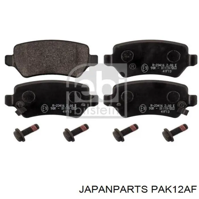 Гальмівні колодки Japan Parts PAK12AF ціна, від 16.09 USD
