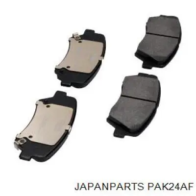 Передні тормозні колодки PAK24AF Japan Parts