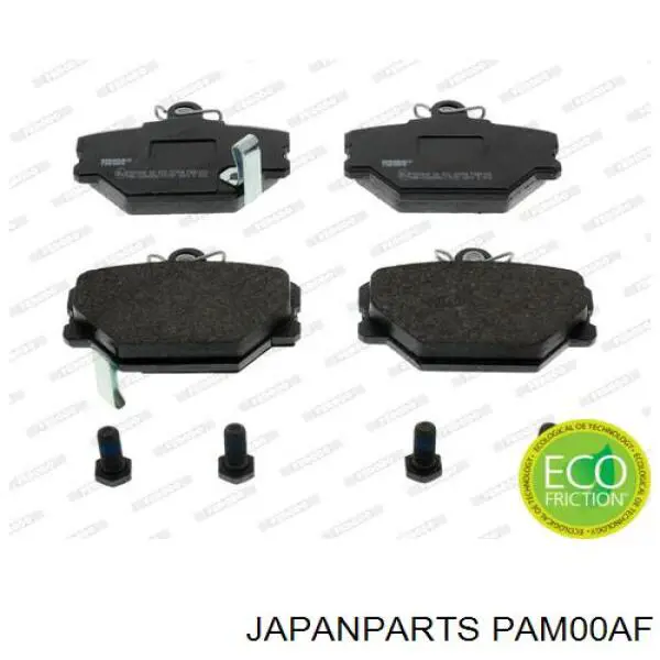 Колодки гальмівні передні, дискові PAM00AF Japan Parts