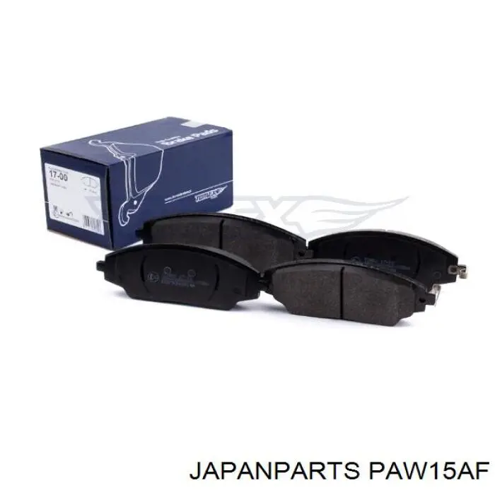 Гальмівні колодки Japan Parts PAW15AF ціна, від 18.04 USD