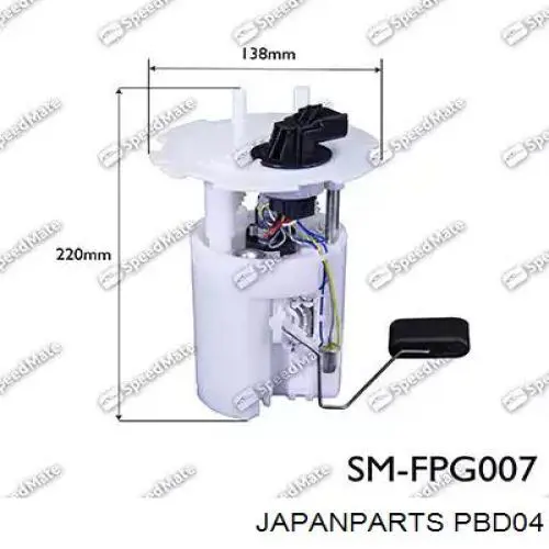 Паливний насос Japan Parts PBD04