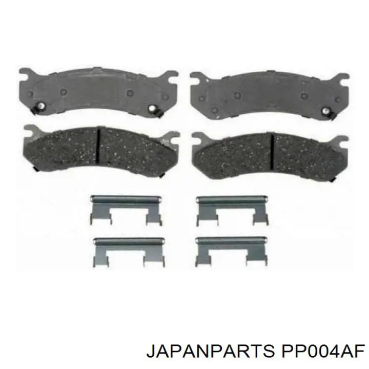 Задні гальмівні колодки Japan Parts PP004AF ціна, від 22.52 USD