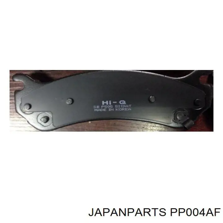 Купити PP004AF Japan Parts Задні колодки