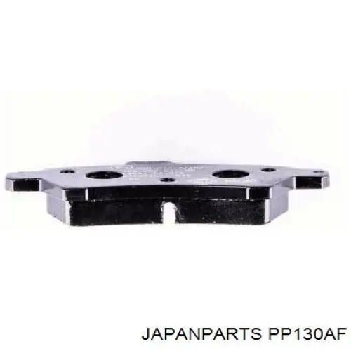 PP130AF Japan Parts Колодки гальмівні задні, дискові