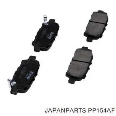 Задні дискові колодки Japan Parts PP154AF