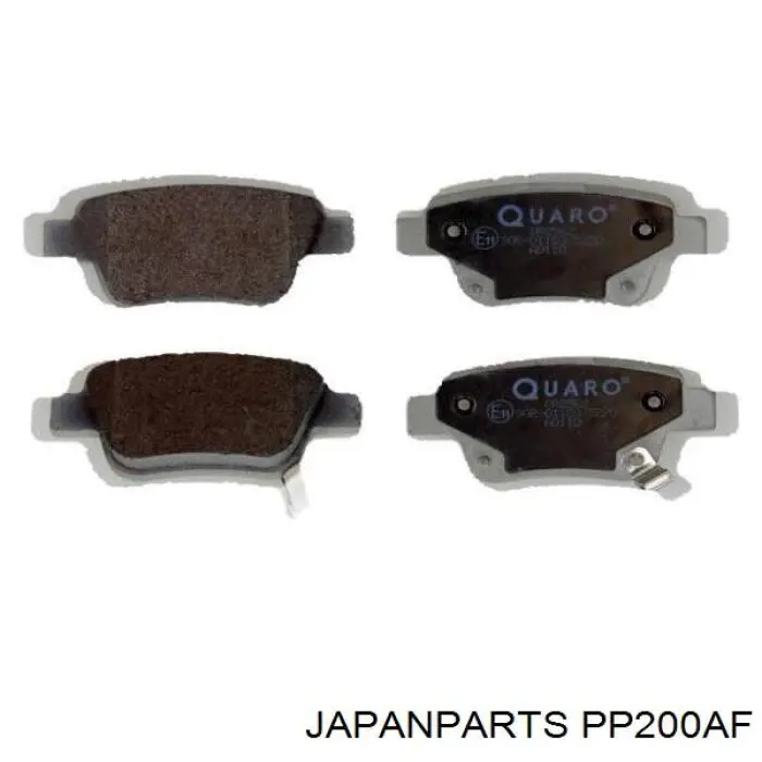 Задні гальмівні колодки Japan Parts PP200AF ціна, від 17.35 USD
