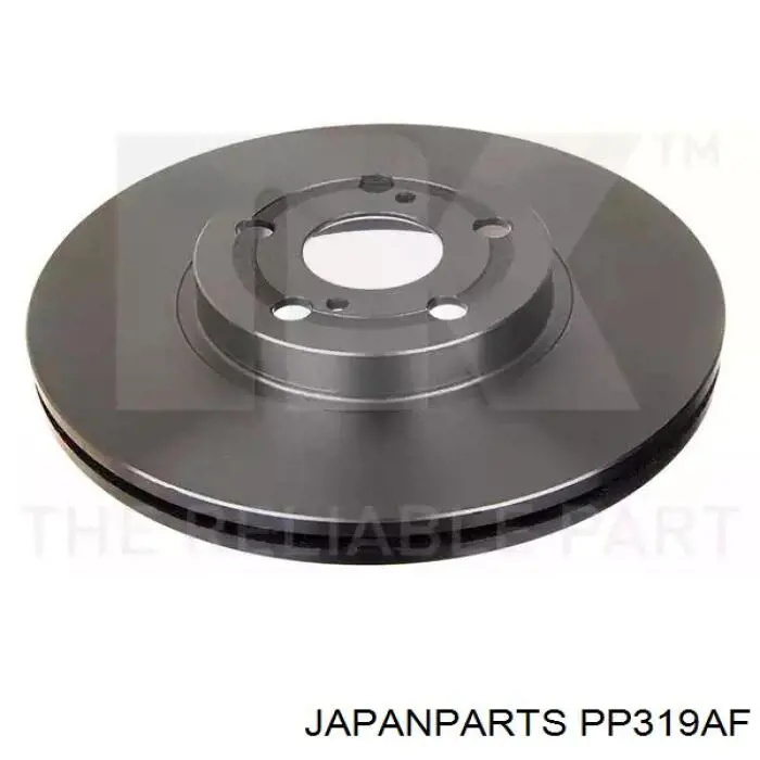 Колодки гальмові задні, дискові PP319AF Japan Parts