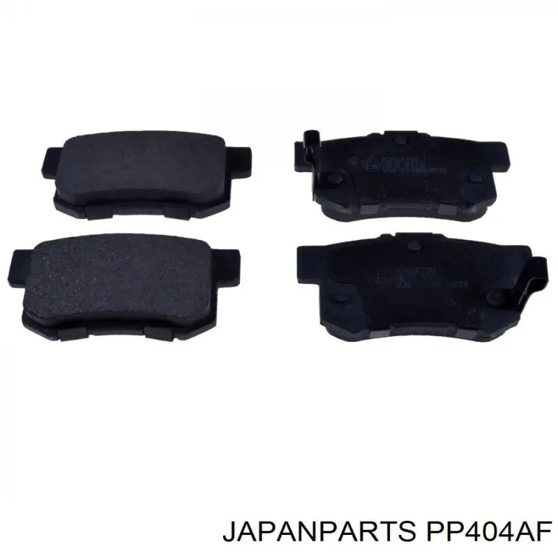 PP404AF Japan Parts Колодки гальмівні задні, дискові