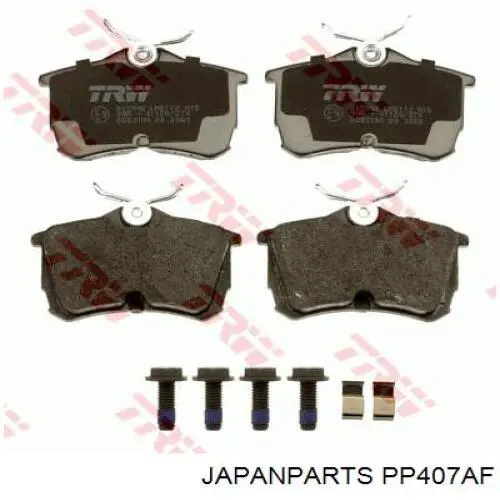 Купити PP407AF Japan Parts Задні колодки