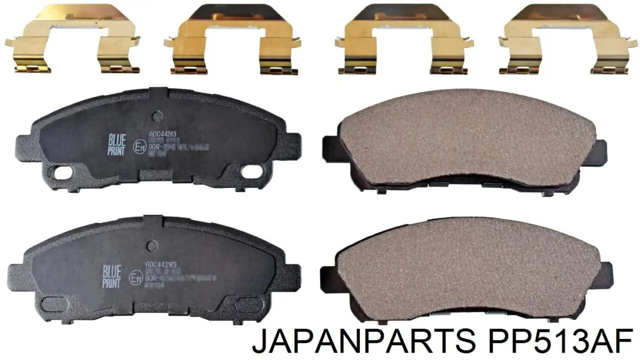 PP513AF Japan Parts Передні гальмівні колодки
