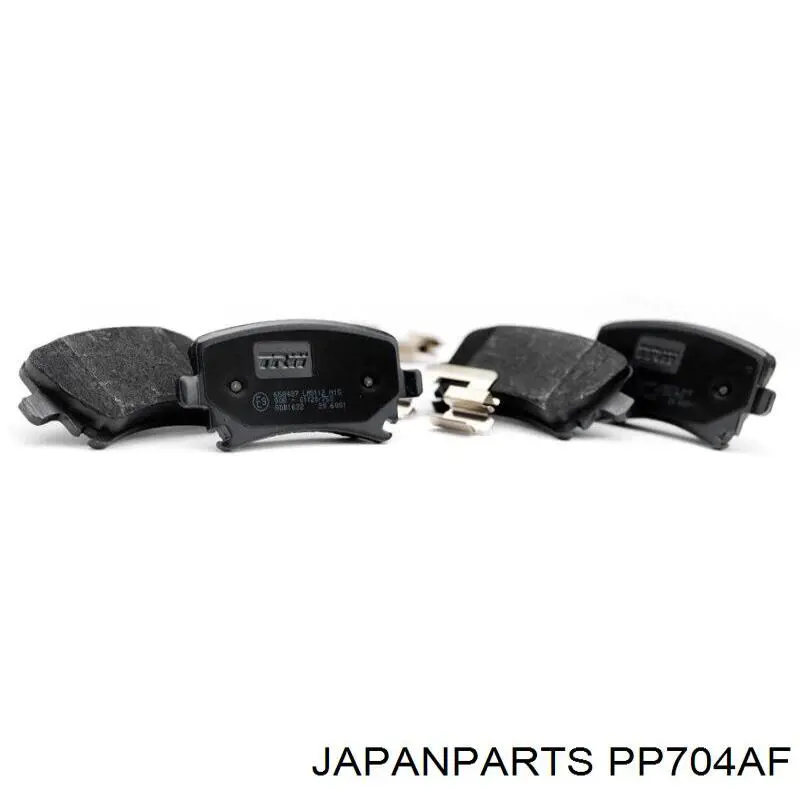 Купити PP704AF Japan Parts Задні колодки