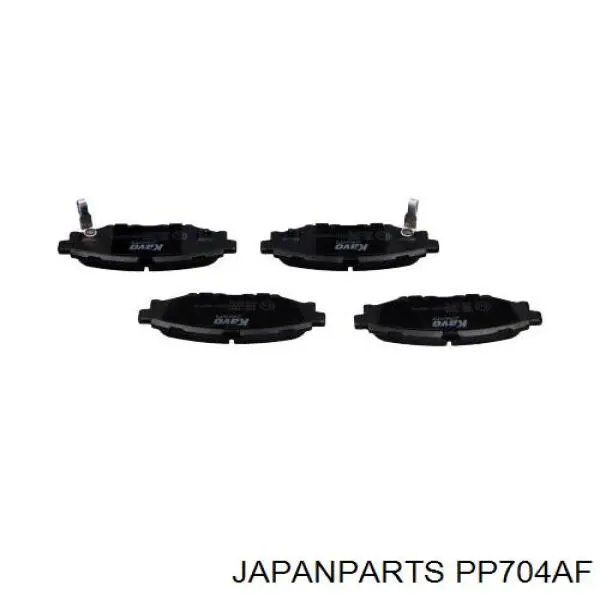 Задні гальмівні колодки Japan Parts PP704AF ціна, від 15.89 USD