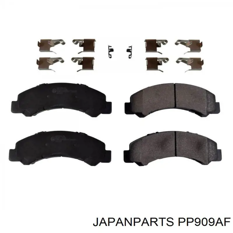 Купити PP909AF Japan Parts Задні колодки