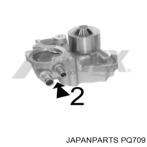 Помпа охолодження Japan Parts PQ709 ціна, від 68.32 USD
