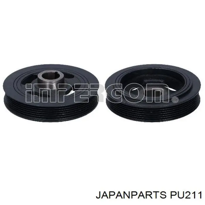Шків колінвала (демпфер ) Japan Parts PU211 ціна, від 37.27 USD