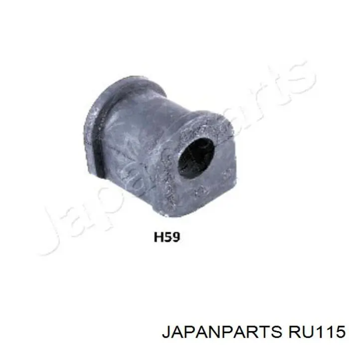 Сайлентблок розтяжки переднього нижнього важеля Japan Parts RU115
