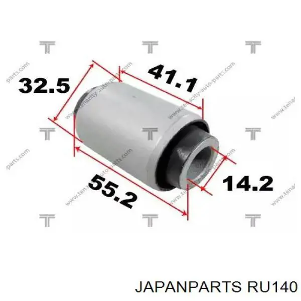 RU140 Japan Parts Сайлентблок переднього нижнього важеля