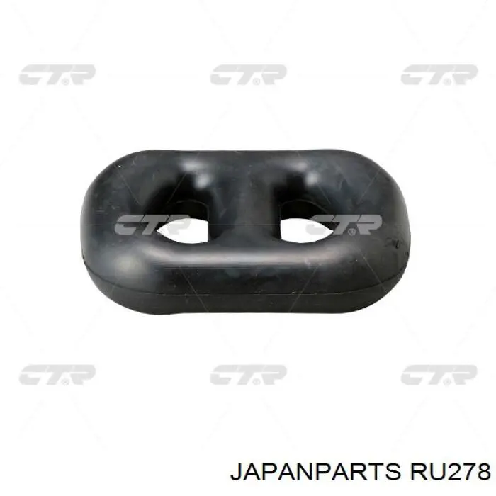 Сайлентблок задньої ресори, задній Japan Parts RU278