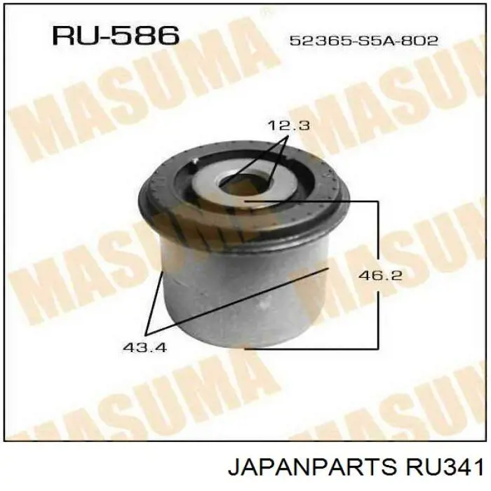 RU341 Japan Parts Втулка стабілізатора переднього