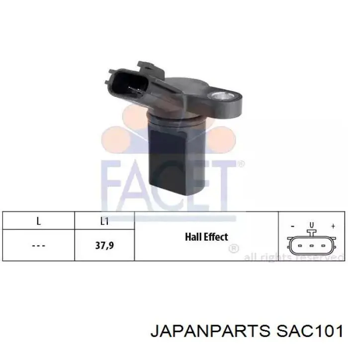 Датчик обертів колінвалу Japan Parts SAC101 ціна, від 14.29 USD