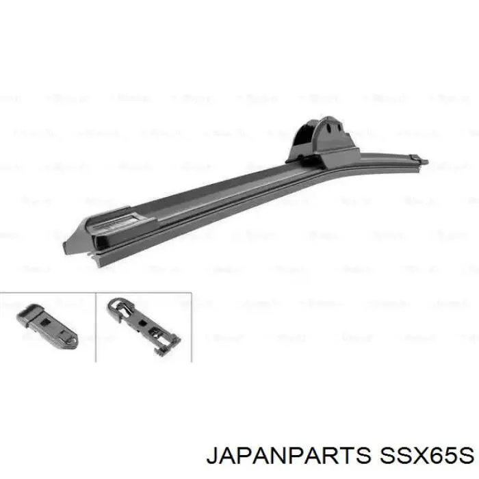 Щітка двірника ліва Japan Parts SSX65S