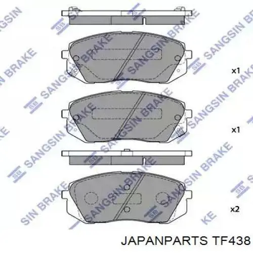 Шланг гальмівний передній, лівий Japan Parts TF438 ціна, від 14.11 USD