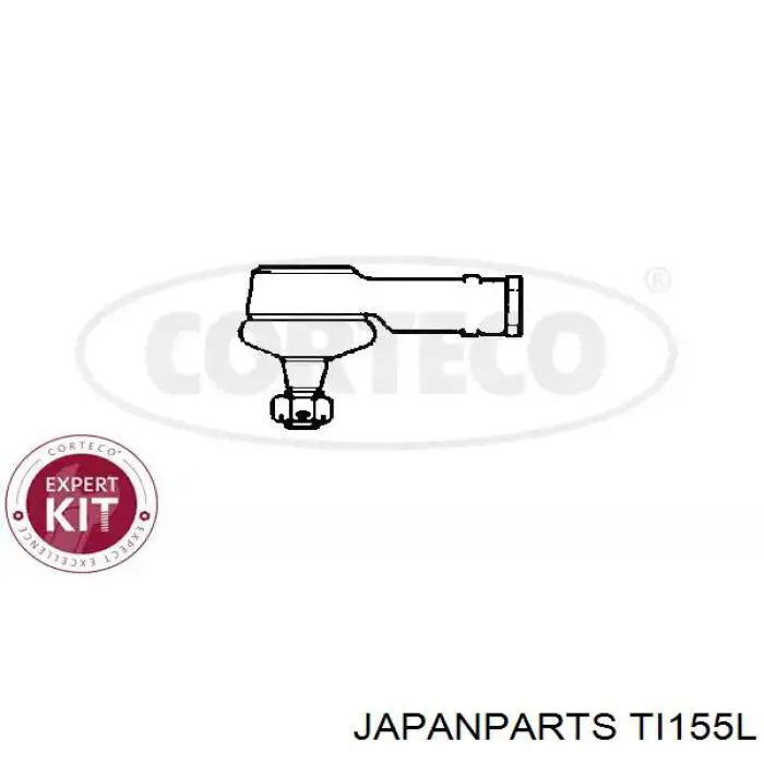 Наконечник рульовий Japan Parts TI155L ціна, від 8.18 USD