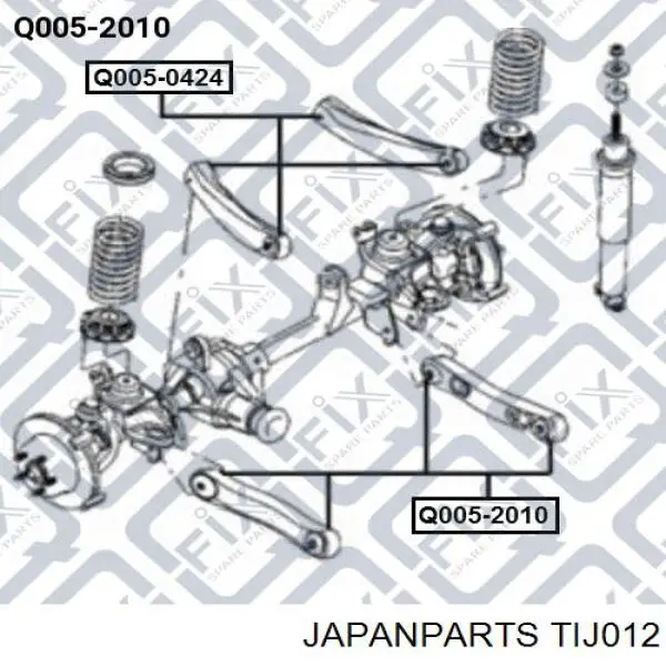 TIJ012 Japan Parts Поперечний важіль