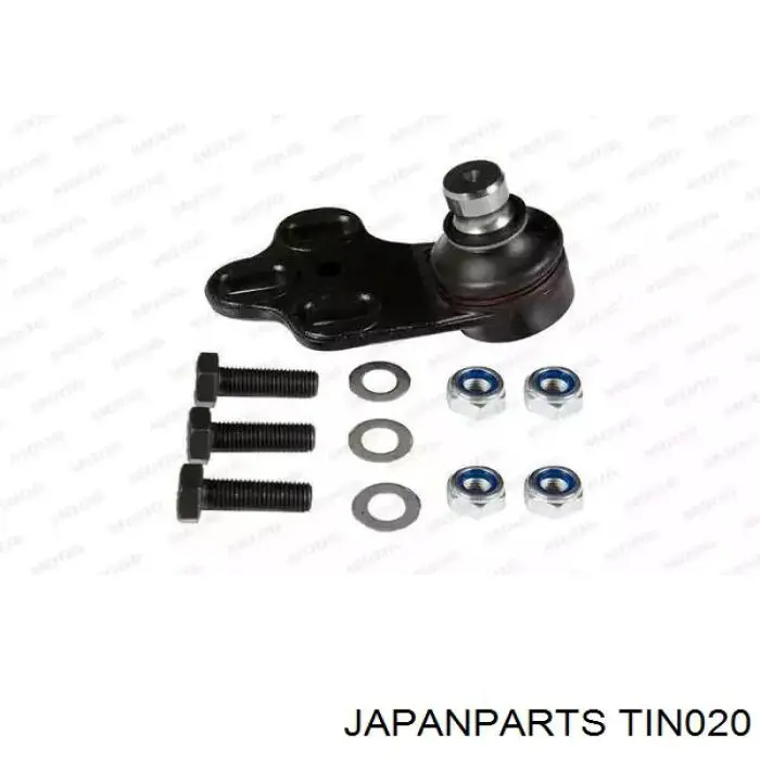 TIN020 Japan Parts Стійка стабілізатора, переднього, ліва