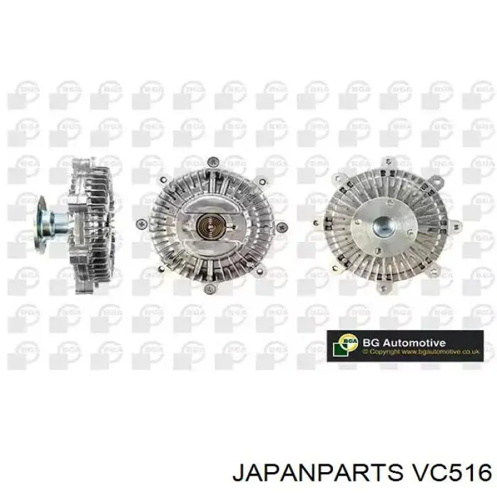 Вискомуфта вентилятора VC516 Japan Parts