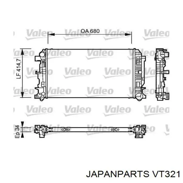 Термостат VT321 Japan Parts
