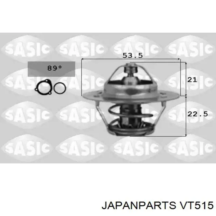 Термостат в зборі Japan Parts VT515