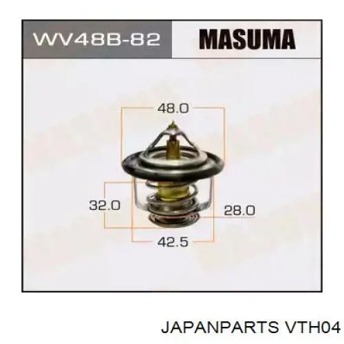 Купити VTH04 Japan Parts Термостат в корпусі