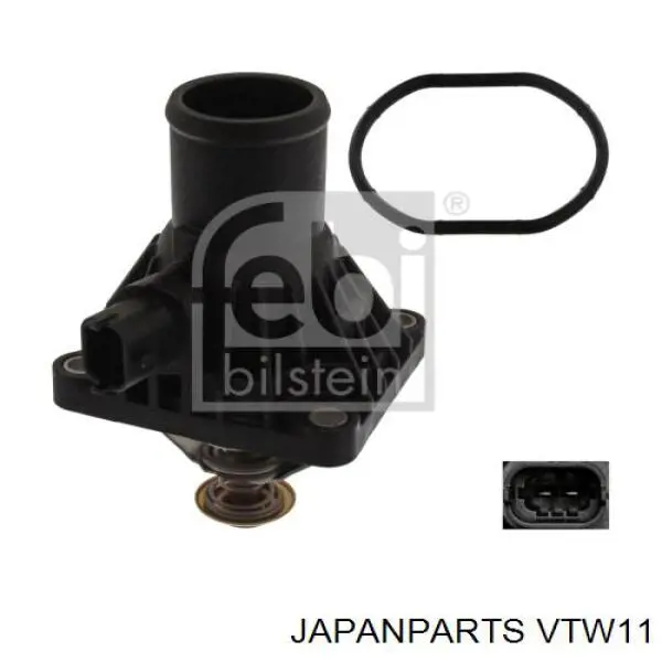 Купити VTW11 Japan Parts Термостат в корпусі