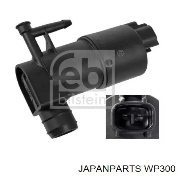 Купити WP300 Japan Parts Двигун склоомивача задній