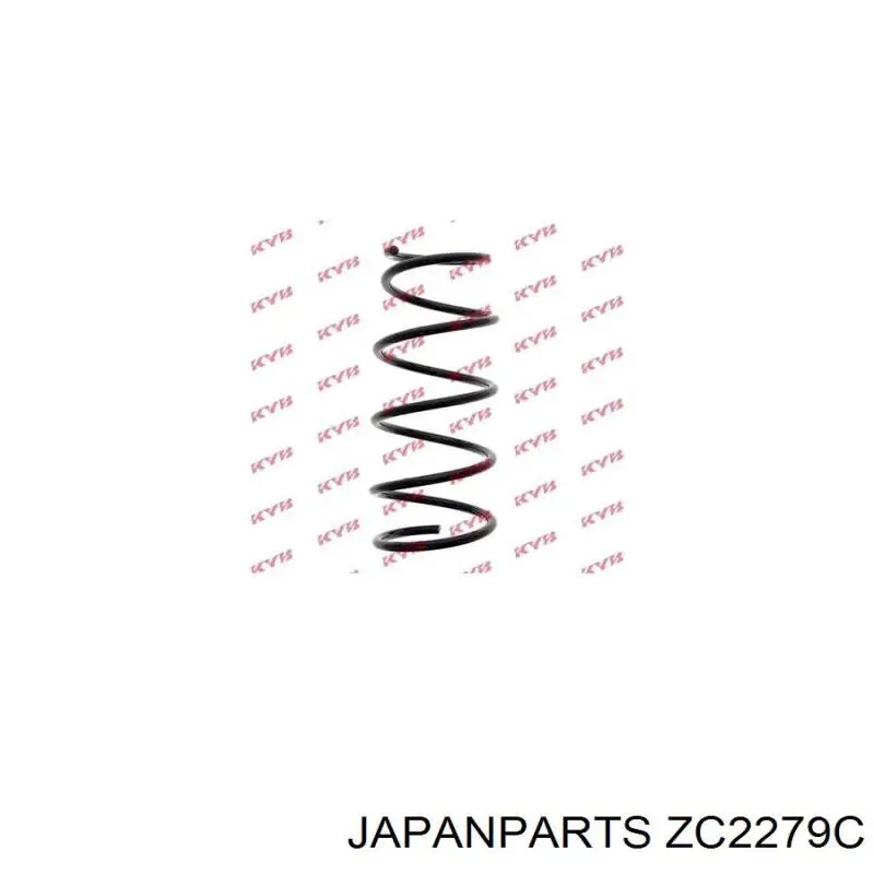 ZC2279C Japan Parts пружина передня