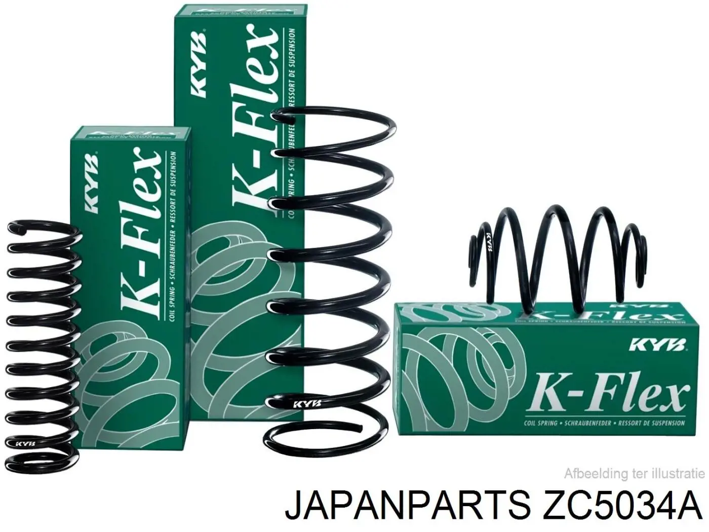 Пружина задня ZC5034A Japan Parts