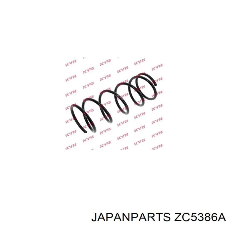 Пружина підвіски задня ZC5386A JAPANPARTS