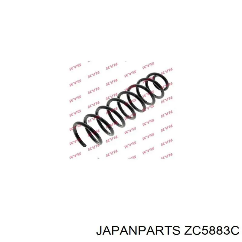 Пружина задня Japan Parts ZC5883C ціна, від 19.15 USD