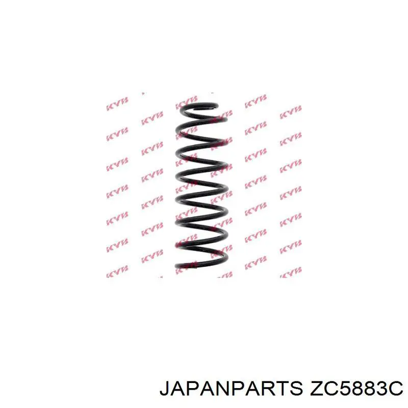 ZC5883C Japan Parts пружина задня