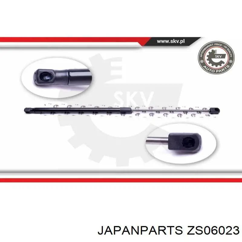 Амортизатор двері задньої Japan Parts ZS06023 ціна, від 8.21 USD