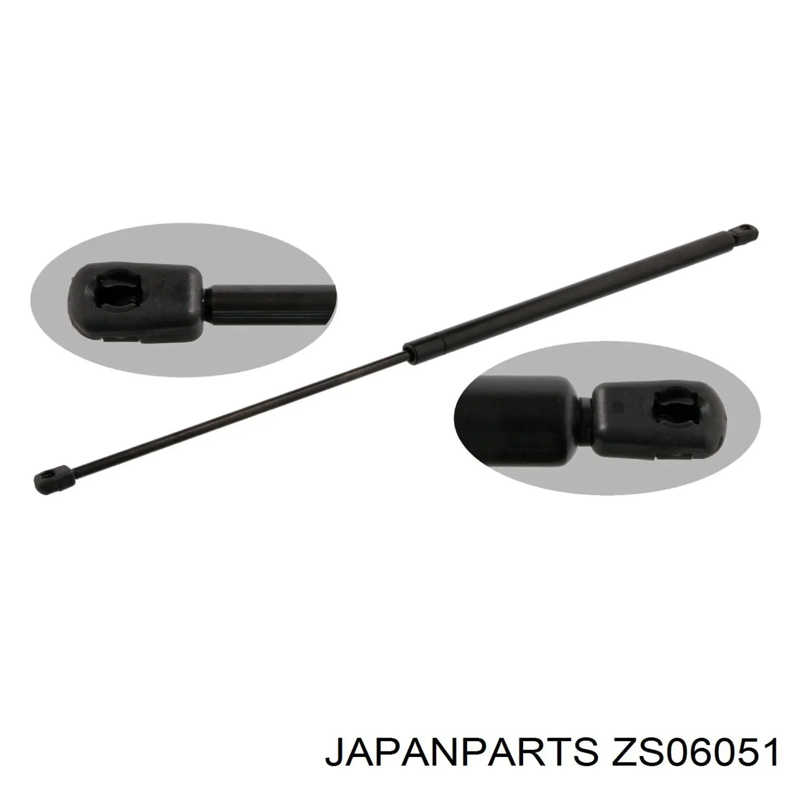ZS06051 Japan Parts амортизатор кришки багажника/ двері 3/5-ї задньої