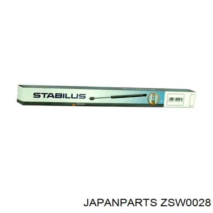 ZSW0028 Japan Parts амортизатор кришки багажника/ двері 3/5-ї задньої