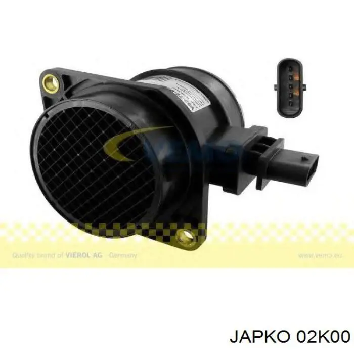 Датчик масової витрати повітря Japko 02K00 ціна, від 51.68 USD
