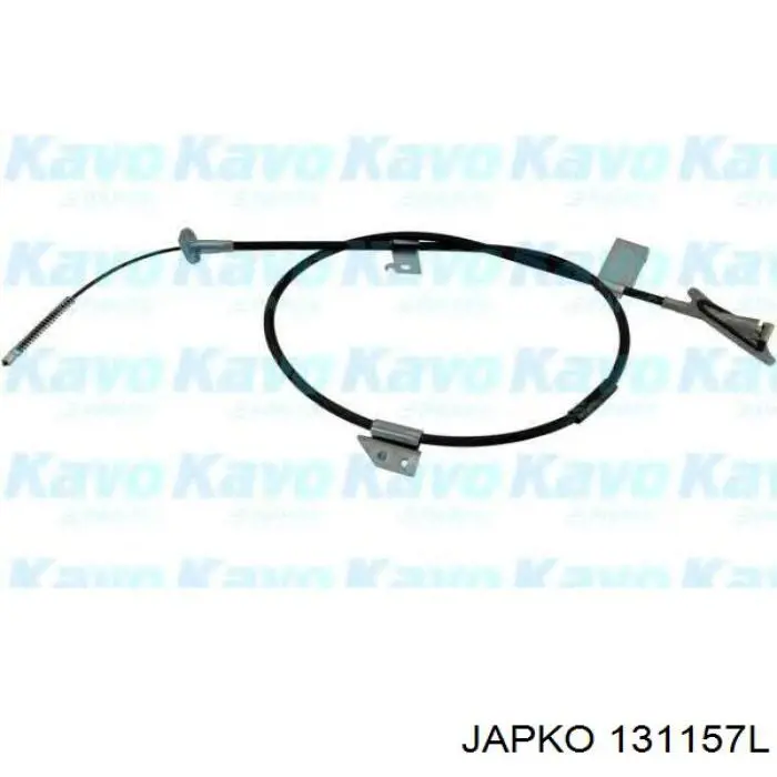 Трос стоянкового гальма задній лівий Japko 131157L ціна, від 17.62 USD
