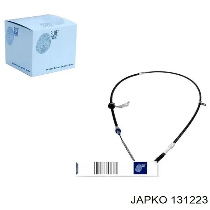 Трос ручника задній правий Japko 131223