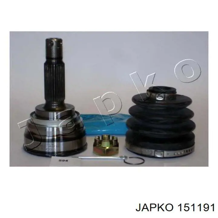 Датчик АБС (ABS) задній, правий 151191 Japko
