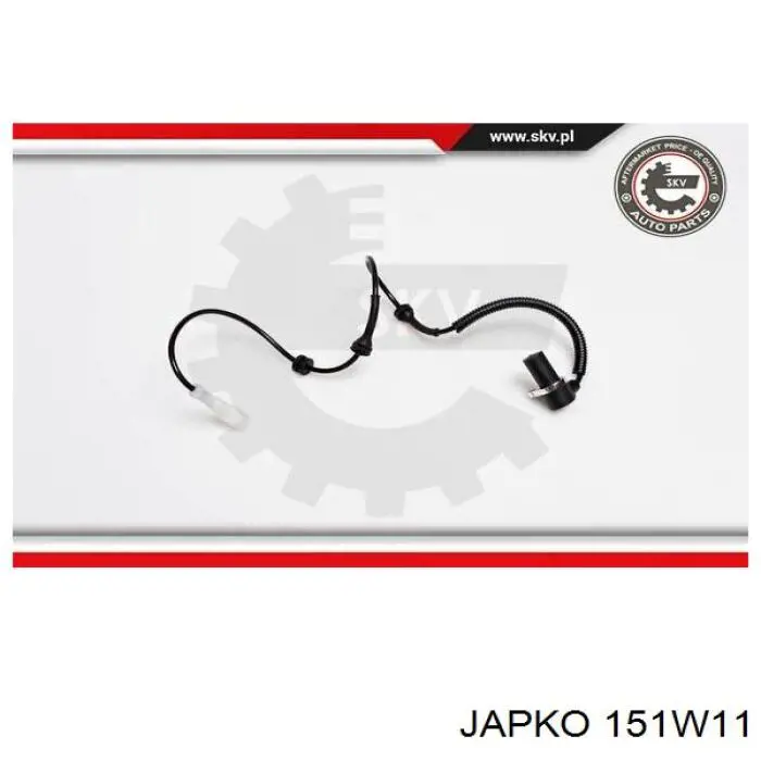 Датчик ABS передній лівий Japko 151W11