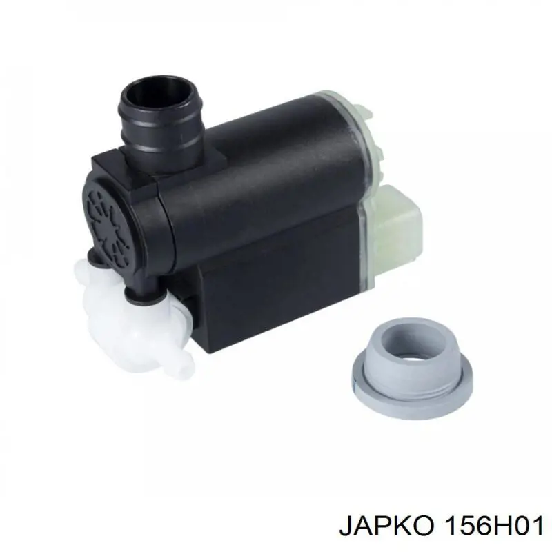 156H01 Japko насос-двигун омивача скла, перед/зад