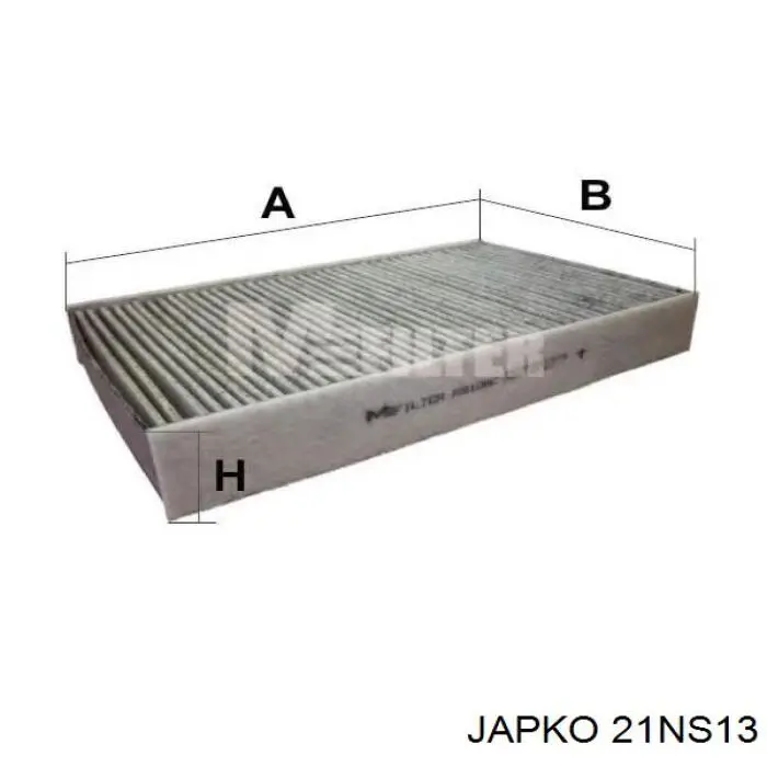 Фільтр салону 21NS13 Japko